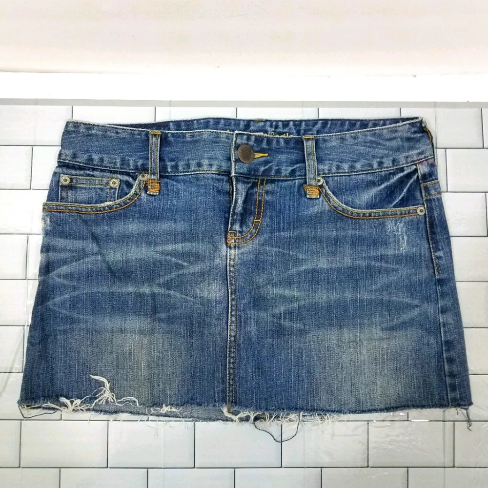 American Eagle 1995 Denim Mini Skirt 4